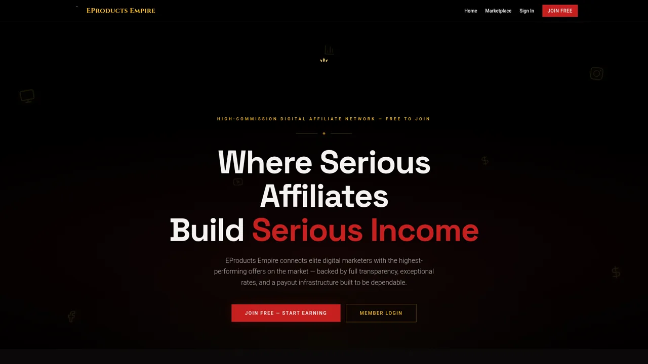 EProducts Empire Affiliate Network