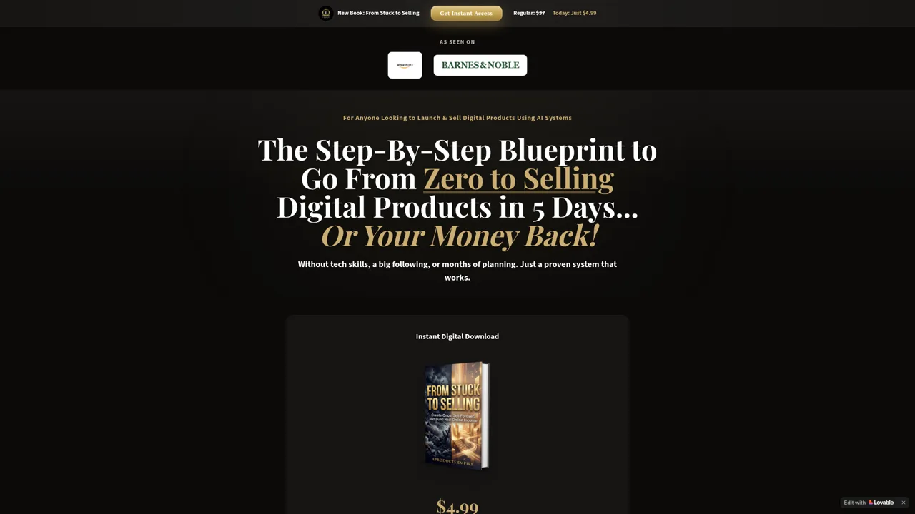 Stuck to Selling